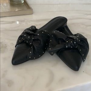 Rebecca Minkoff studded slip-on shoes